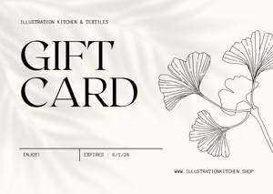 Illustration Kitchen & Textiles Gift Card