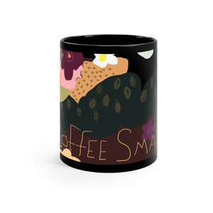 "Coffee Smart" Black Mug